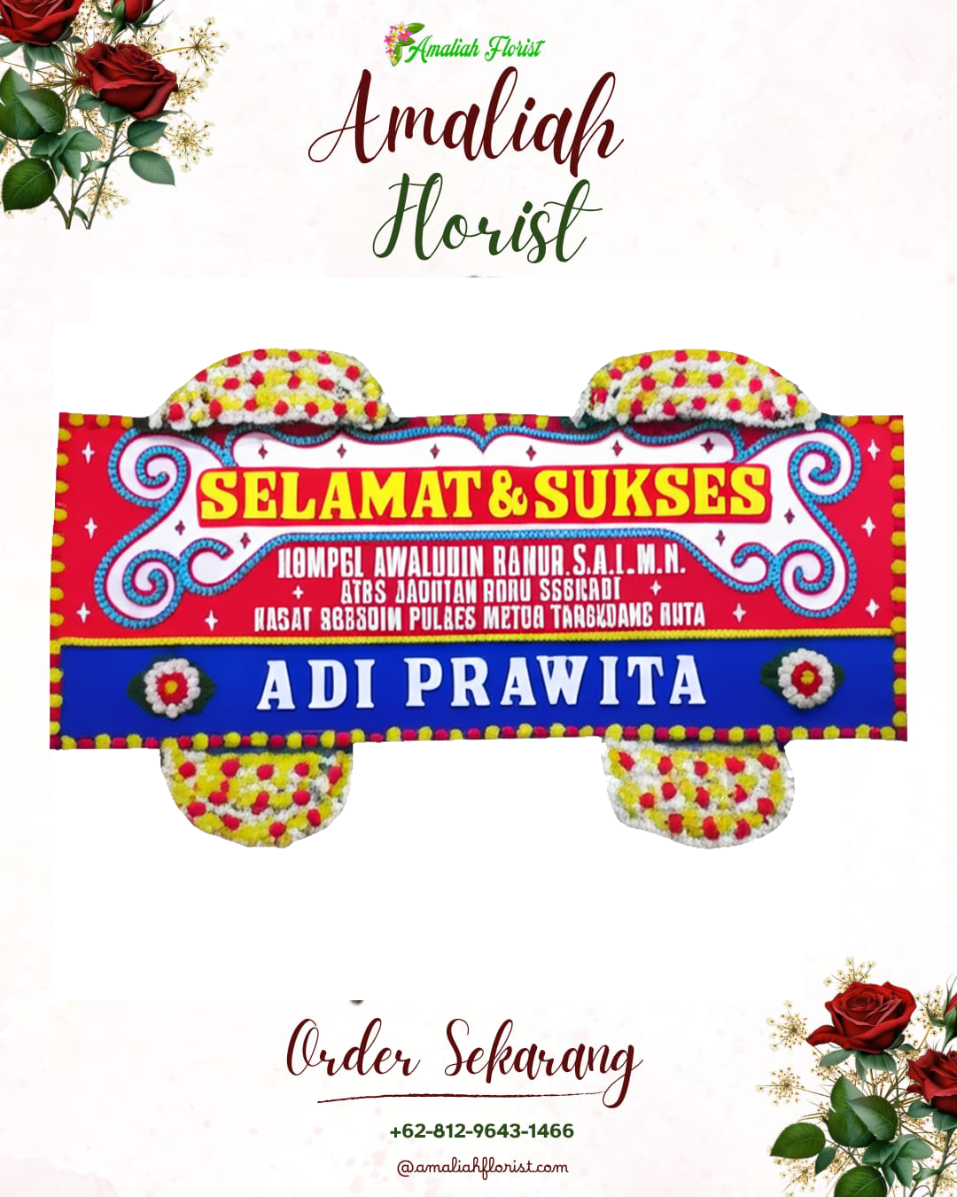 Papan Bunga Ucapan Selamat Kedungjati